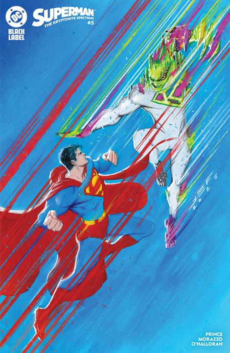 SUPERMAN THE KRYPTONITE SPECTRUM #5 (OF 5) CVR B JUAN FERREYRA CARD STOCK VAR (MR)