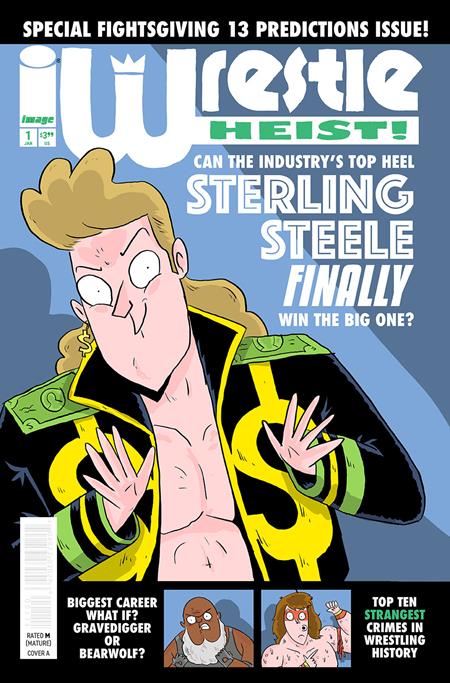 WRESTLE HEIST #1 (OF 5) CVR A KYLE STARKS