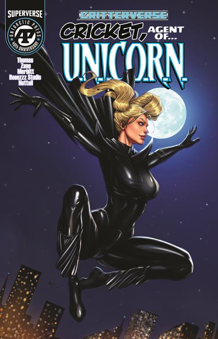 CRITTERVERSE PRESENTS CRICKET AGENT OF UNICORN #1 (OF 4) CVR B IZONETO ADEMAR SANJU NIVANGUNE VAR