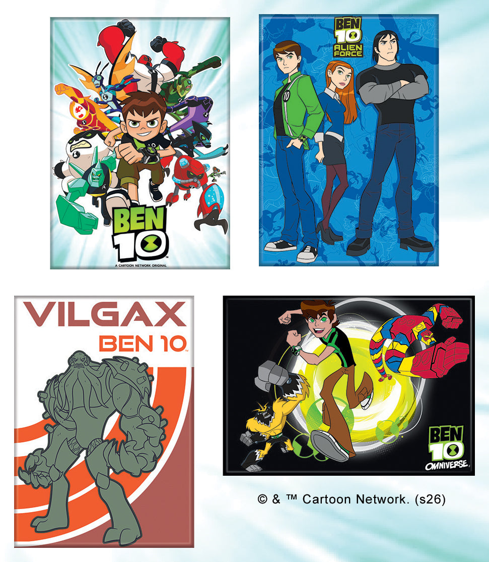 ATA-BOY BEN 10 12 MAGNET PACK (NET)