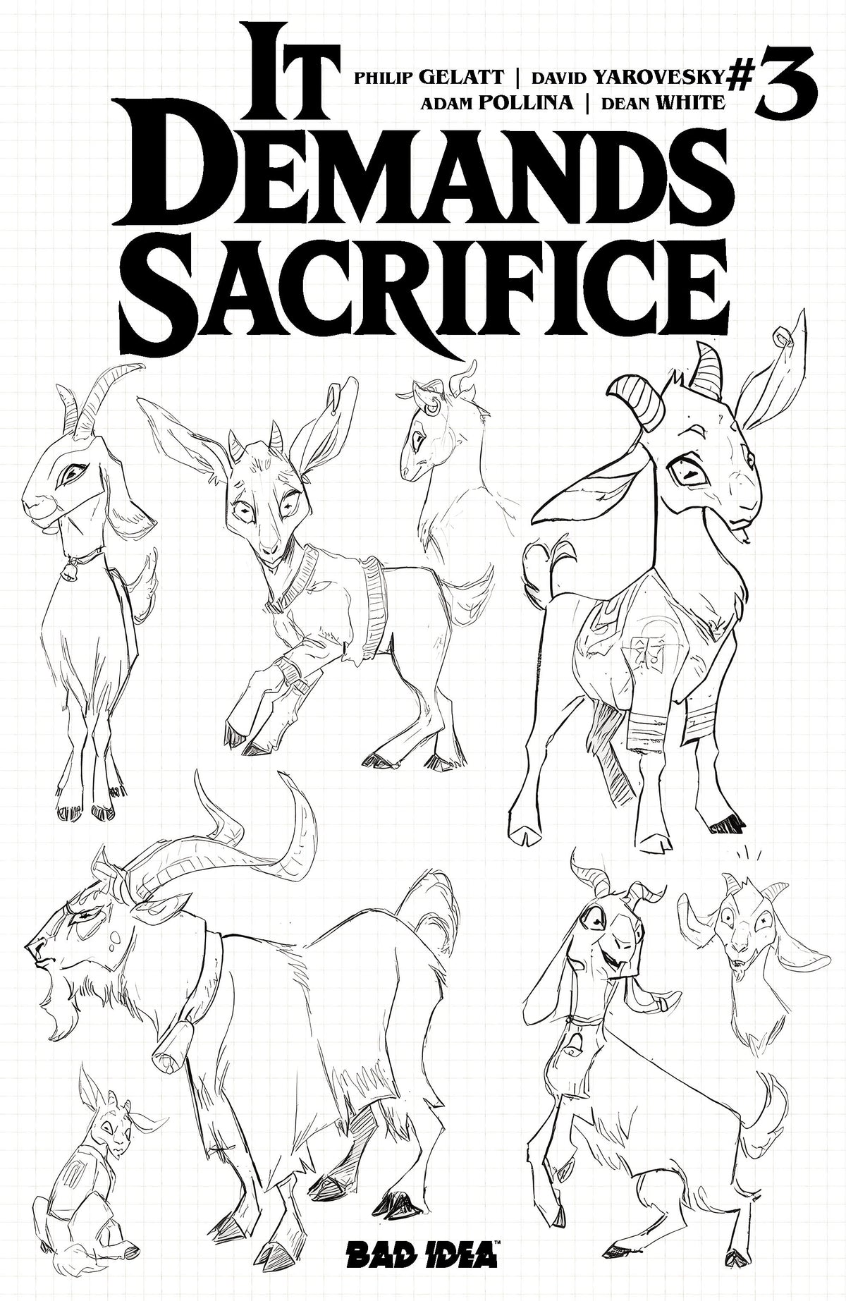 IT DEMANDS SACRIFICE #3 (OF 4) CVR C ADAM POLLINA DESIGN VAR