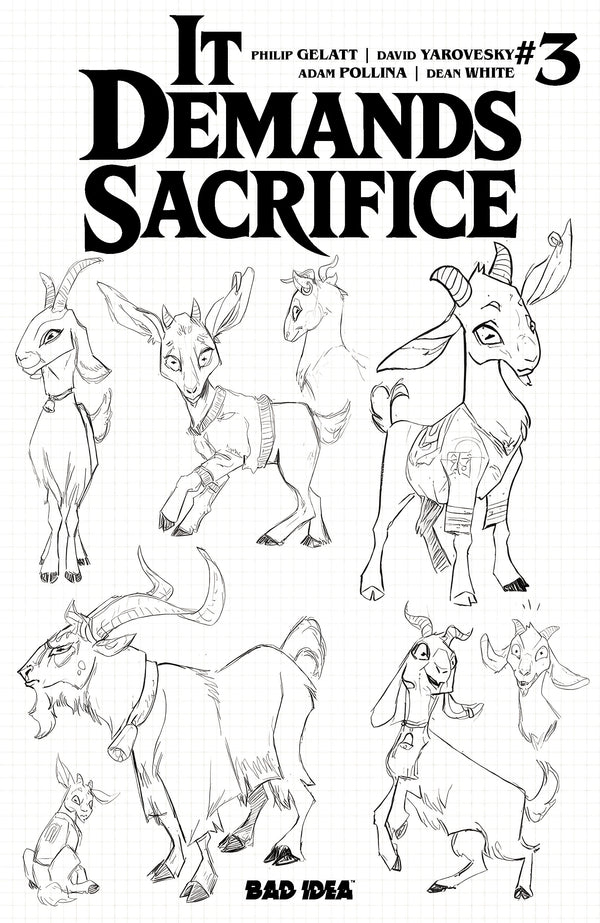 IT DEMANDS SACRIFICE #3 (OF 4) CVR C ADAM POLLINA DESIGN VAR