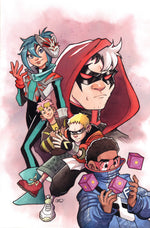 TEEN TITANS #4 CVR C CHRISSIE ZULLO-UMINGA CARD STOCK VAR thumbnail