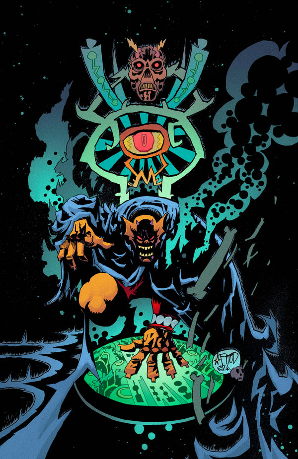 DEMON #3 CVR C JIM MAHFOOD CARD STOCK VAR