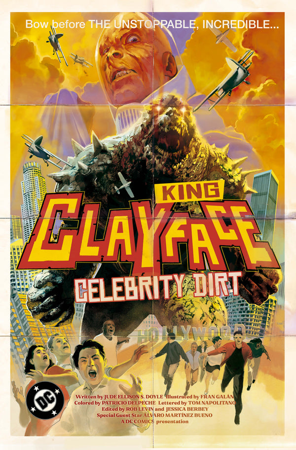 CLAYFACE CELEBRITY DIRT #6 (OF 6) CVR C ALVARO MARTINEZ BUENO CARD STOCK VAR