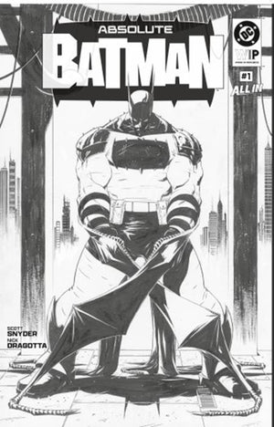 DC W.I.P. ABSOLUTE BATMAN #1 SECOND PRINTING CVR A NICK DRAGOTTA