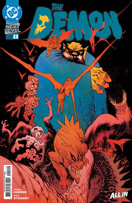 DEMON #1 SECOND PRINTING CVR A JAMES HARREN