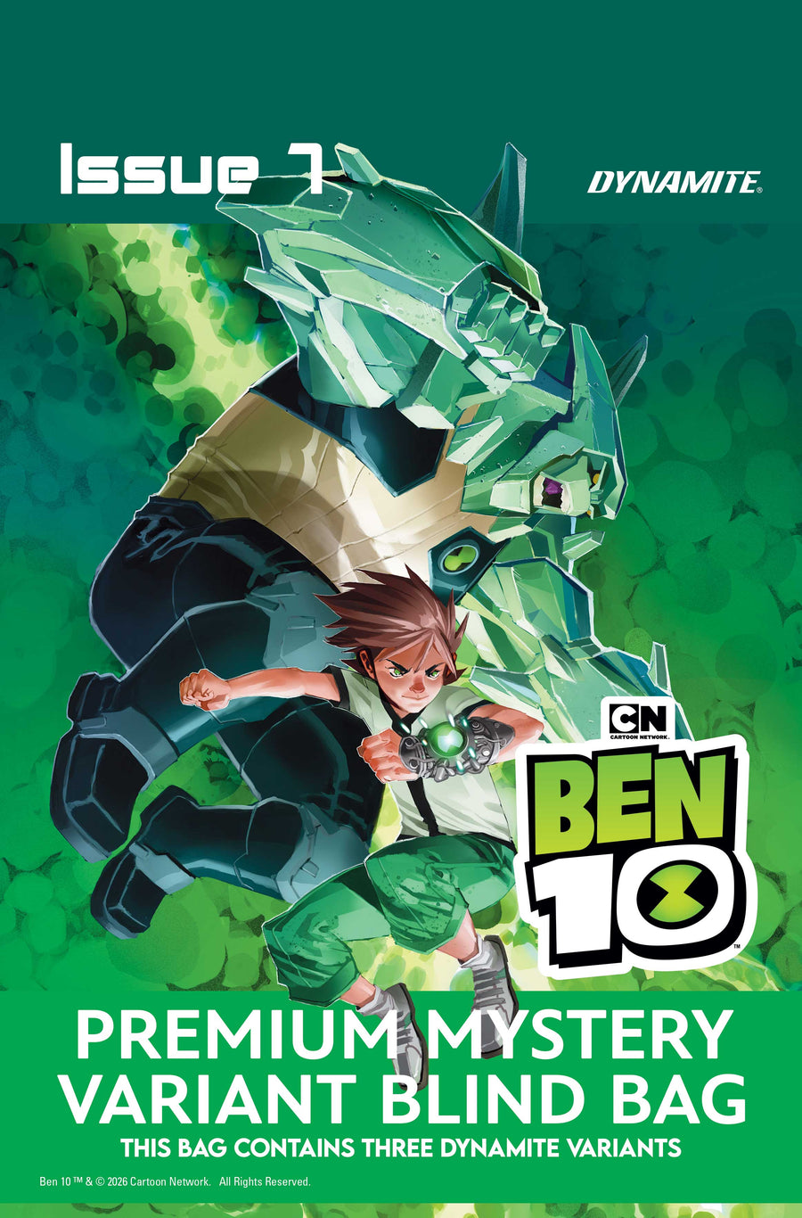 BEN 10 #7 CVR I PREMIUM MYSTERY BLIND BAG VAR QUANTITIES ARE LIMITED. ALLOCATIONS MAY OCCUR.