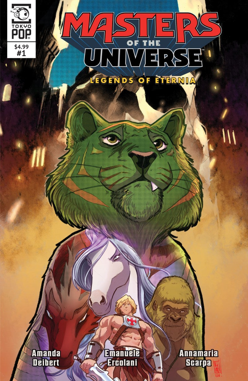 DF MASTERS OF THE UNIVERSE LEGENDS OF ETERNIA #1 SIGNED BY AMANDA DEIBERT ALLOCATIONS MAY OCCUR.