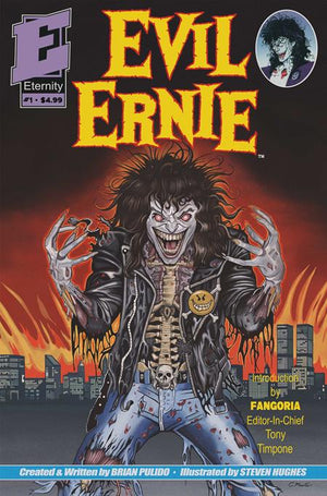 EVIL ERNIE #1 35TH ANNIVERSARY FACSIMILE EDITION CVR A ERIC MACHE VAR
