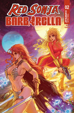 RED SONJA BARBARELLA #2 CVR B COLLETTE TURNER VAR thumbnail