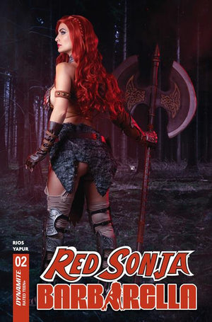 RED SONJA BARBARELLA #2 CVR D COSPLAY IVY RED SONJA VAR