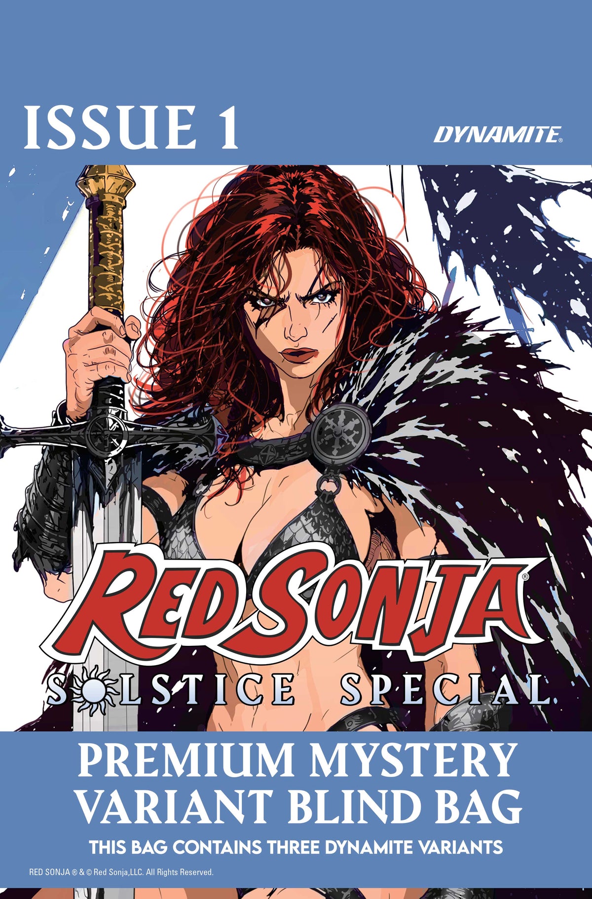 RED SONJA SOLSTICE SPECIAL #1 (ONE SHOT) CVR G PREMIUM MYSTERY BLIND BAG VAR QUANTITIES ARE LIMITED. ALLOCATIONS MAY OCCUR.