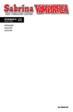 SABRINA THE TEENAGE WITCH VAMPIRELLA #1 CVR F BLANK AUTHENTIX VAR thumbnail