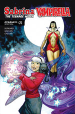 SABRINA THE TEENAGE WITCH VAMPIRELLA #1 CVR G ERIC POWELL FOIL VAR thumbnail