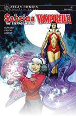 SABRINA THE TEENAGE WITCH VAMPIRELLA #1 CVR L ERIC POWELL ATLAS EDITION SIGNED BY TINI HOWARD VAR thumbnail