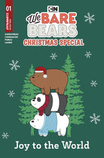 WE BARE BEARS CHRISTMAS SPECIAL #1 (ONE SHOT) CVR D GREETING CARD VAR thumbnail