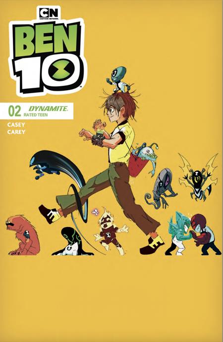 BEN 10 #2 CVR ZG DYNAMITE COM LUCAS LEE GARZA TRADE DRESS VAR