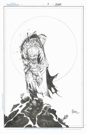 SPAWN THE CURSE OF SHERLEE JOHNSON #9 CVR C JONATHAN GLAPION B&W VIRGIN VAR