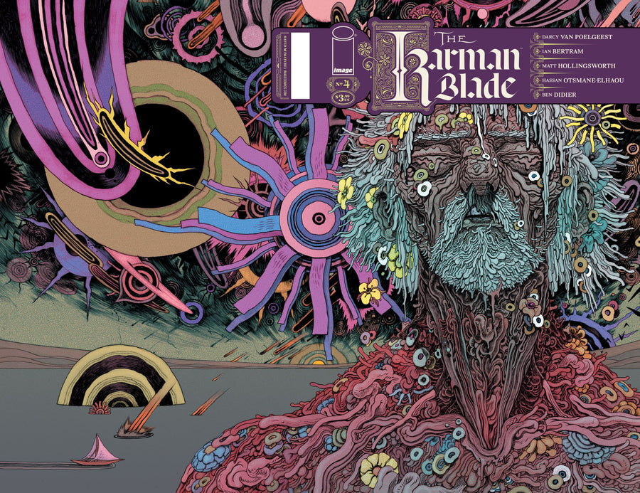 KARMAN BLADE #4 (OF 4) CVR A IAN BERTRAM & MATT HOLLINGSWORTH WRAPAROUND (MR)