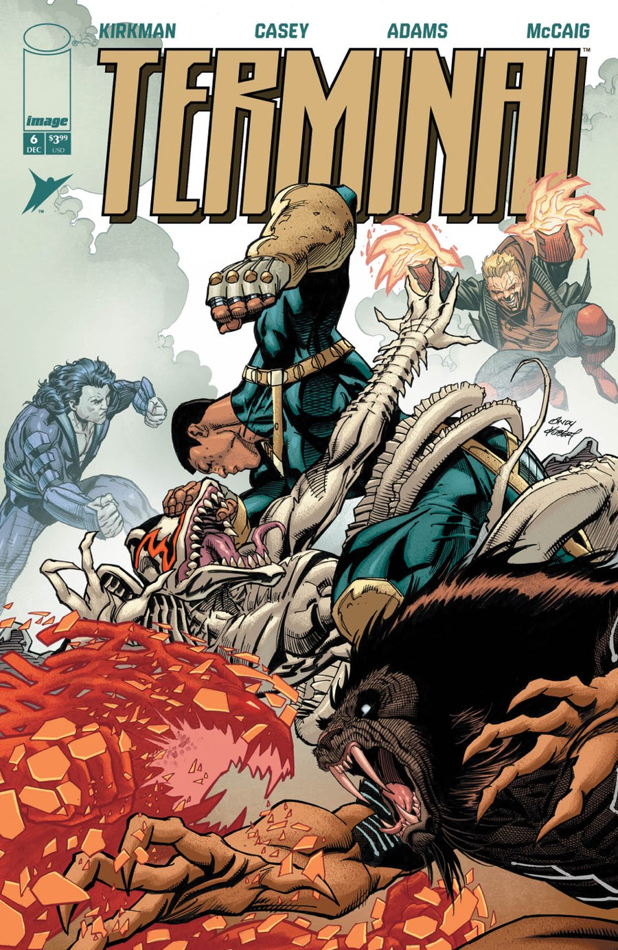 TERMINAL #6 CVR C ANDY KUBERT & DAVE MCCAIG VAR (MR)