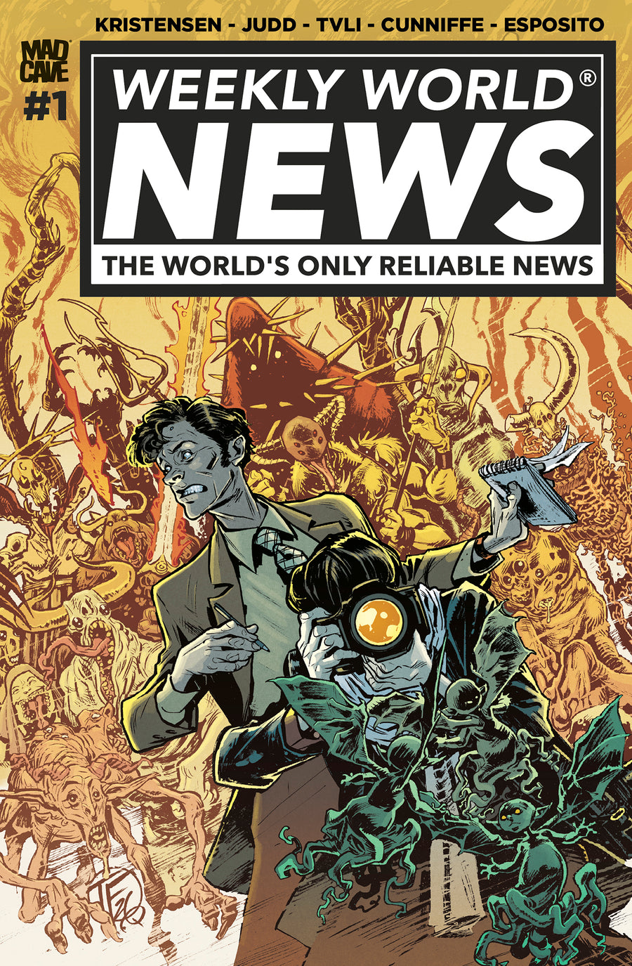 WEEKLY WORLD NEWS #1 (OF 6) CVR B TOM FOWLER VAR