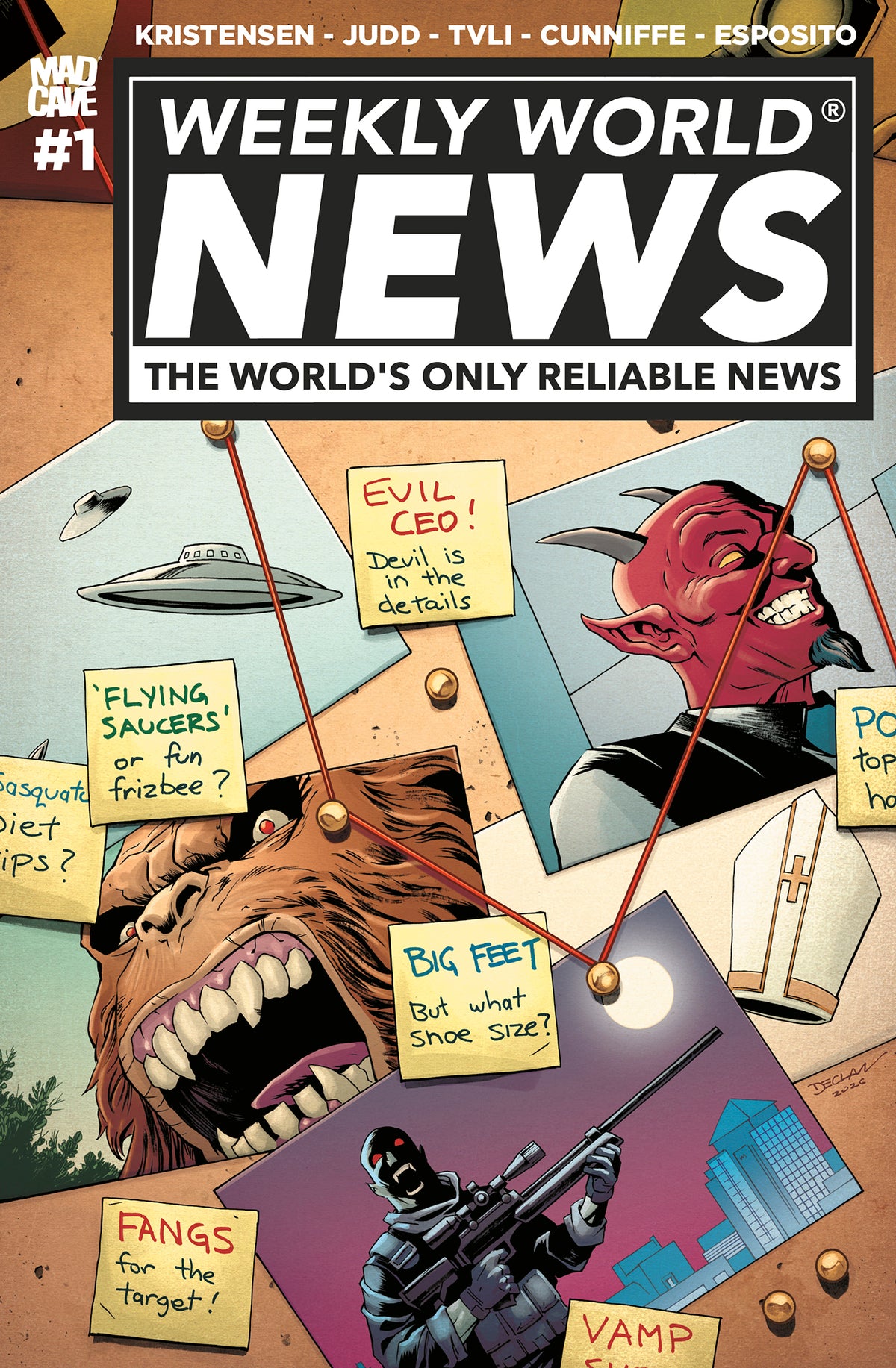 WEEKLY WORLD NEWS #1 (OF 6) CVR C DECLAN SHALVEY VAR