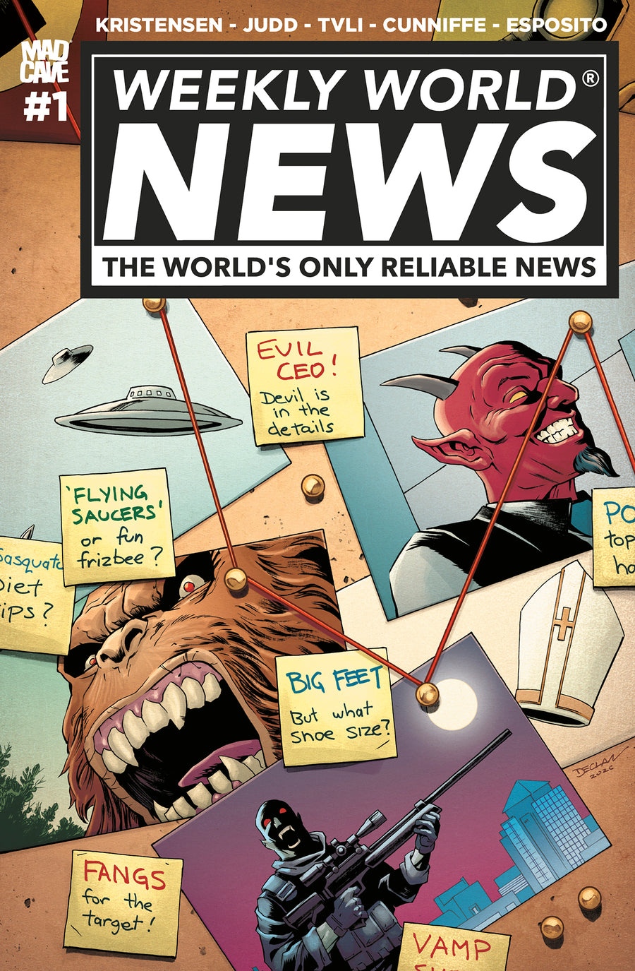 WEEKLY WORLD NEWS #1 (OF 6) CVR C DECLAN SHALVEY VAR