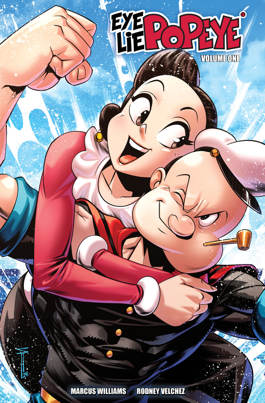EYE LIE POPEYE TP VOL 01 SERG ACUNA LIMITED EDITION LIMITED TO 1000, ALLOCATIONS MAY OCCUR