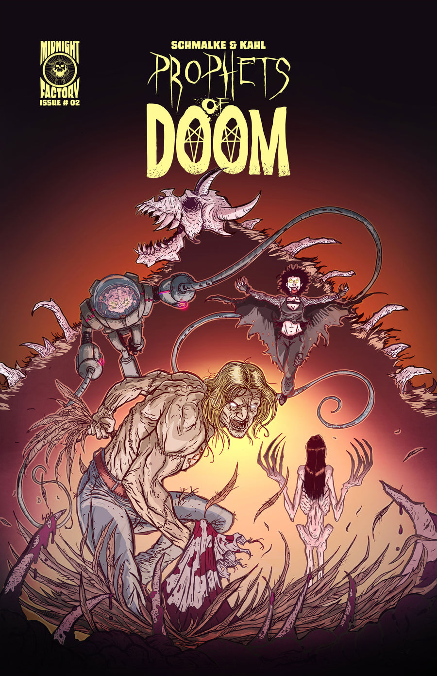 PROPHETS OF DOOM #2 (OF 4) CVR C 10 COPY STEVE MARDO UNLOCK VAR (MR)