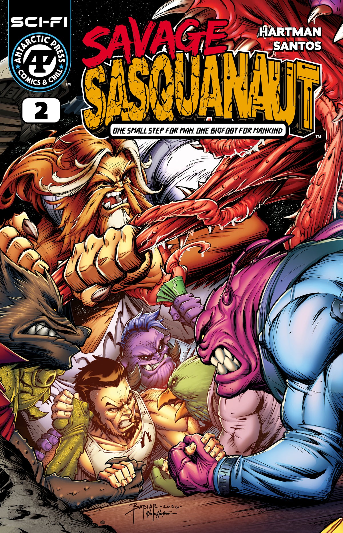 SAVAGE SASQUANAUT #2 CVR A CRAIG BABIAR