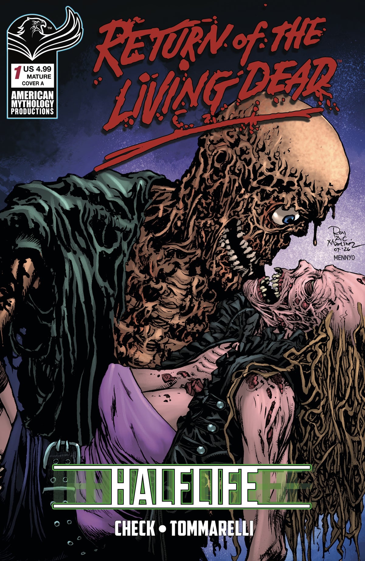 RETURN LIVING DEAD HALFLIFE #1 CVR A ROY ALLAN MARTINEZ (MR)
