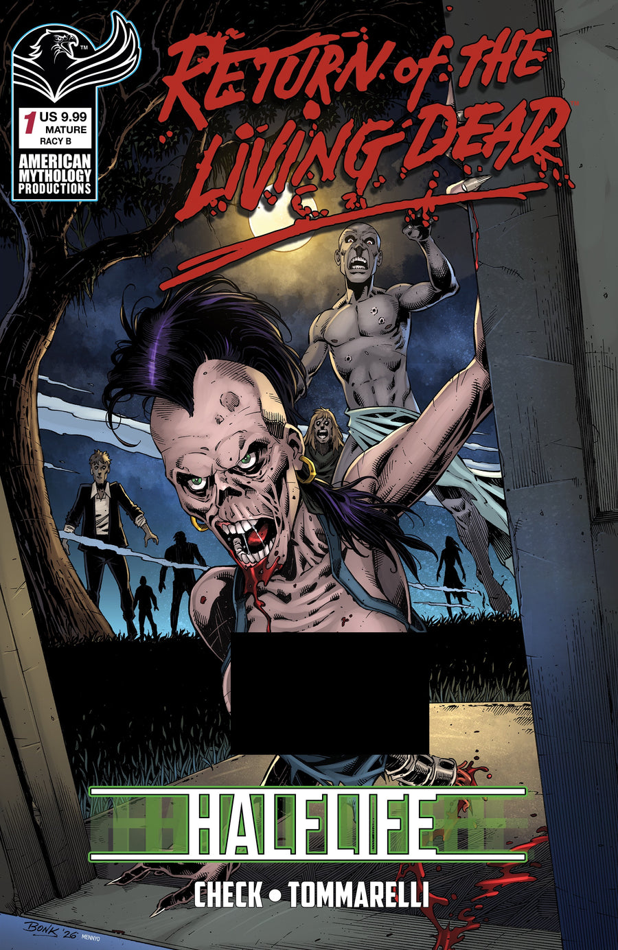 RETURN LIVING DEAD HALFLIFE #1 CVR H ROY ALLAN MARTINEZ CENTURY LIMITED VAR (MR) LIMITED TO 100 COPIES ALLOCATIONS MAY OCCUR