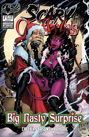 SCARY CHRISTMAS BIG NASTY SURPRISE #1 CVR B NEIL VOKES VAR (MR)