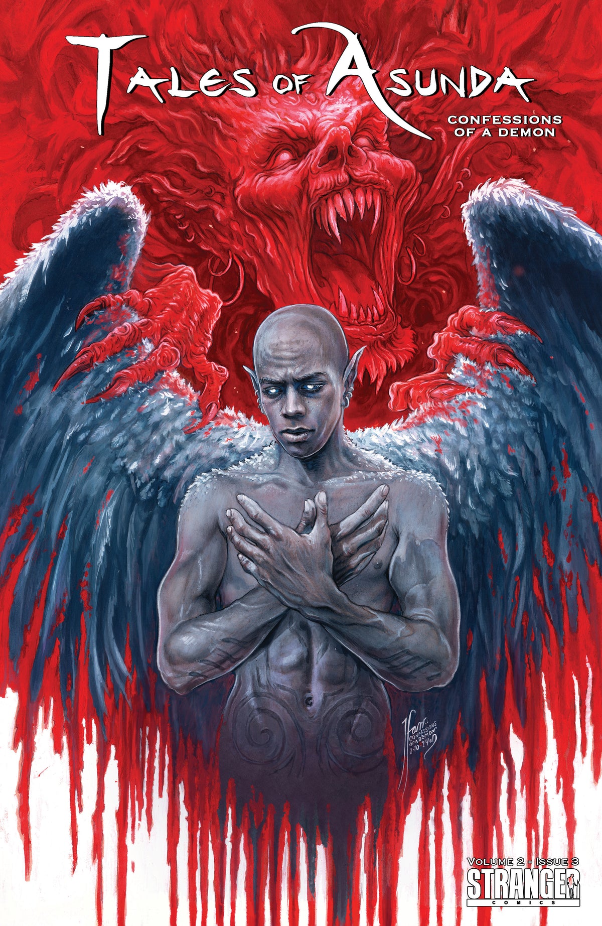 TALES OF ASUNDA VOL 02 #3 (OF 4) CONFESSIONS OF A DEMON CVR A TEHANI FARR LIMITED TO 500 COPIES, ALLOCATION MAY OCCUR