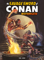 SAVAGE SWORD OF CONAN REFORGED #8 CVR B BRIAN MOORE VAR (MR) thumbnail