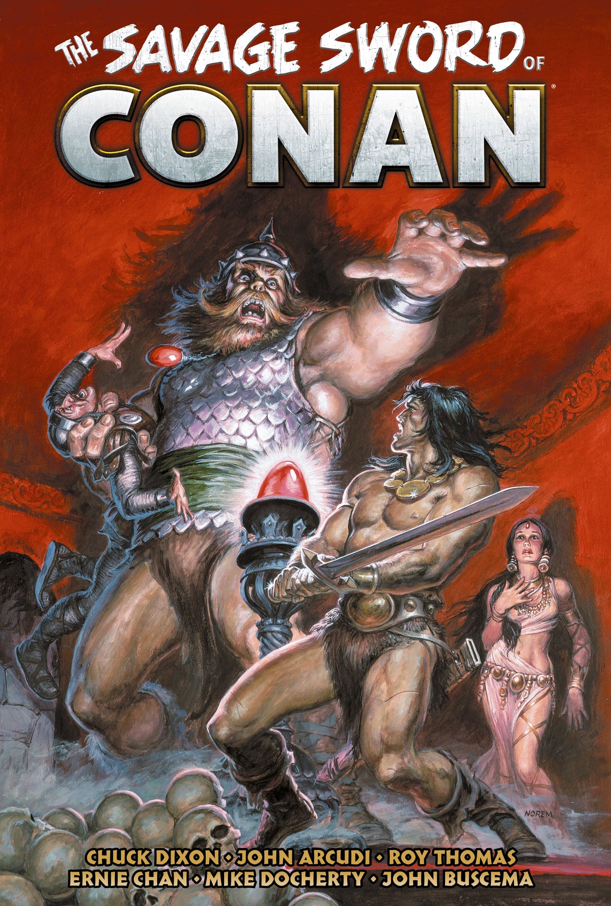 SAVAGE SWORD OF CONAN THE ORIGINAL COMICS OMNIBUS HC VOL 13 REGULAR EDITION EARL NOREM (MR)