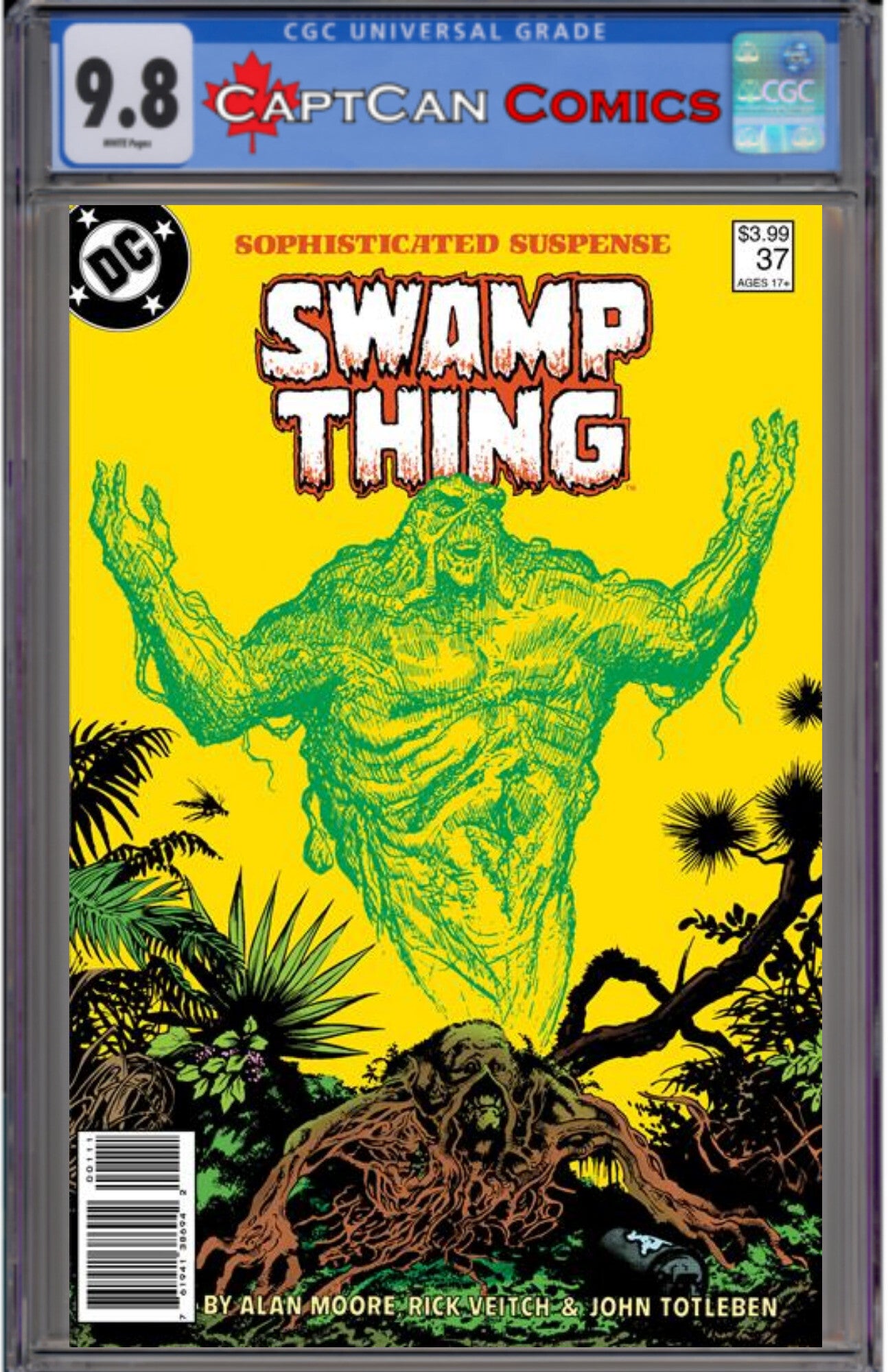 SAGA OF THE SWAMP THING #37 FACSIMILE EDITION CVR A STEPHEN R BISSETTE & JOHN TOTLEBEN (MR)