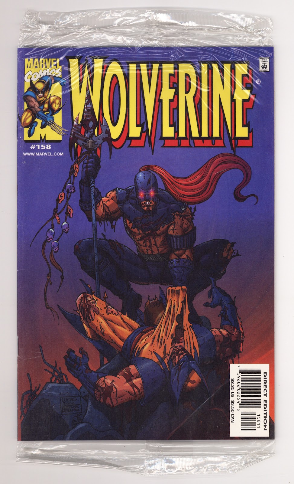 Wolverine Vol 2 158 Sealed (2001)  