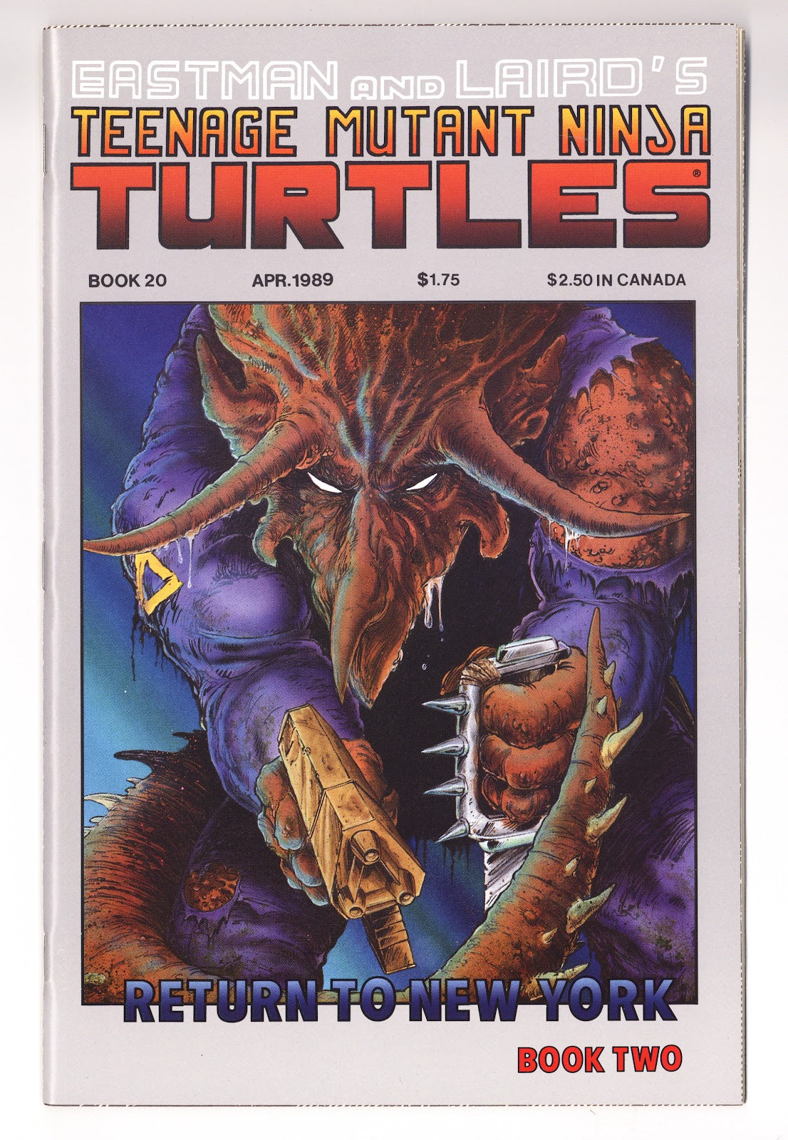 Teenage Mutant Ninja Turtles Vol 1 20  NM- (9.2)   (1989)     