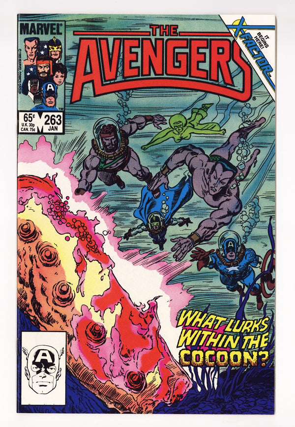 The Avengers Vol 1 263 High Grade (1986)
