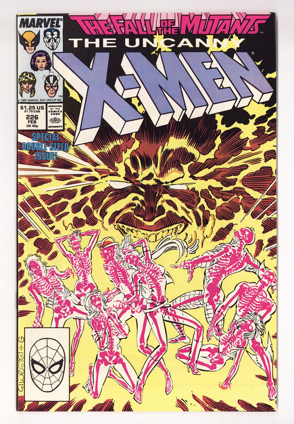 The Uncanny X-Men Vol 1 226 High Grade (1988) Direct