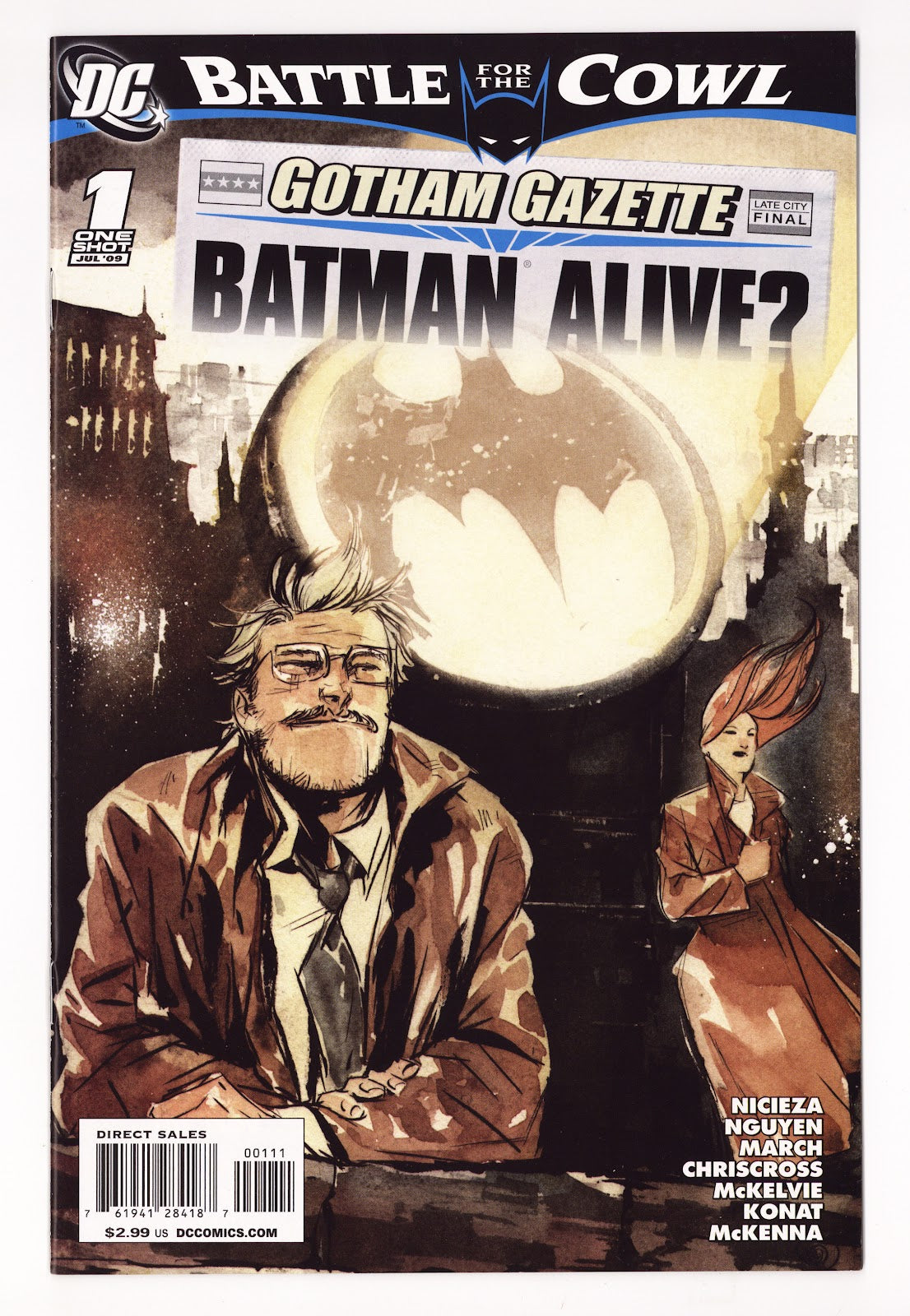 Gotham Gazette: Batman Alive? 1 High Grade (2009) 