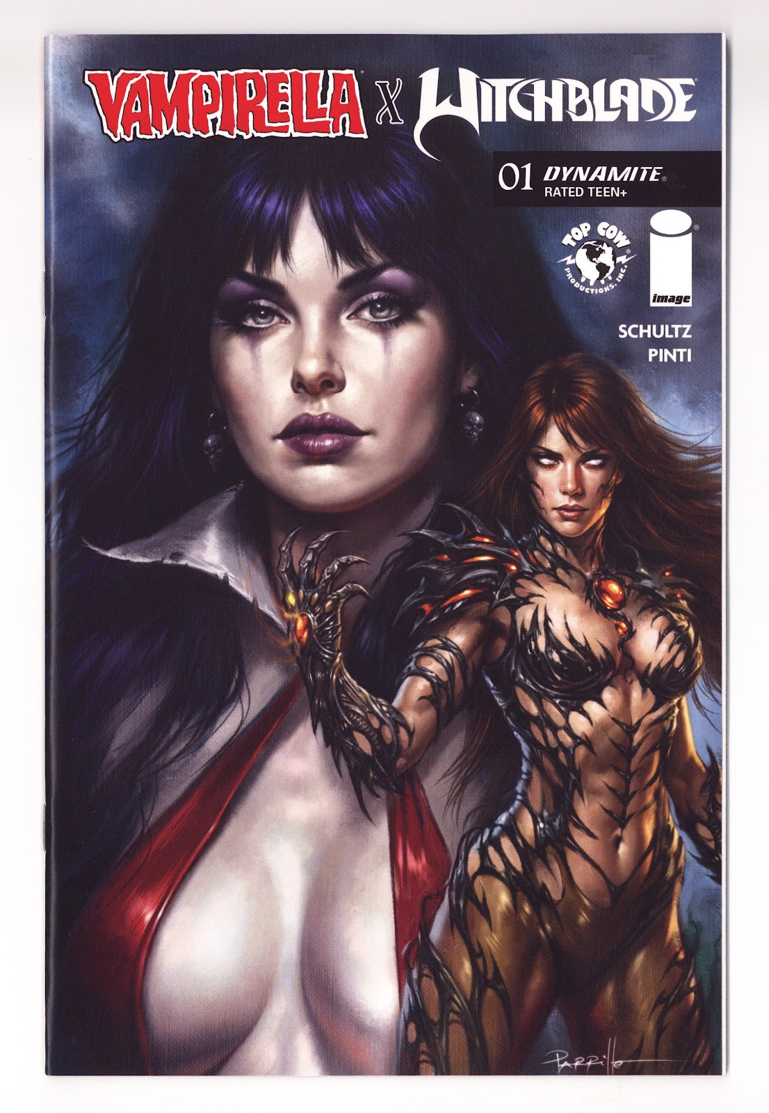 Vampirella X Witchblade Special #1 (2026) Parrillo Variant