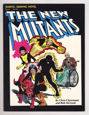 Marvel Graphic Novel 4 FN+ (6.5) New Mutants (1982) Canadian Price Variant