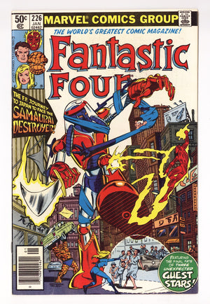 Fantastic Four Vol 1 226 Mid Grade (1981) Newsstand
