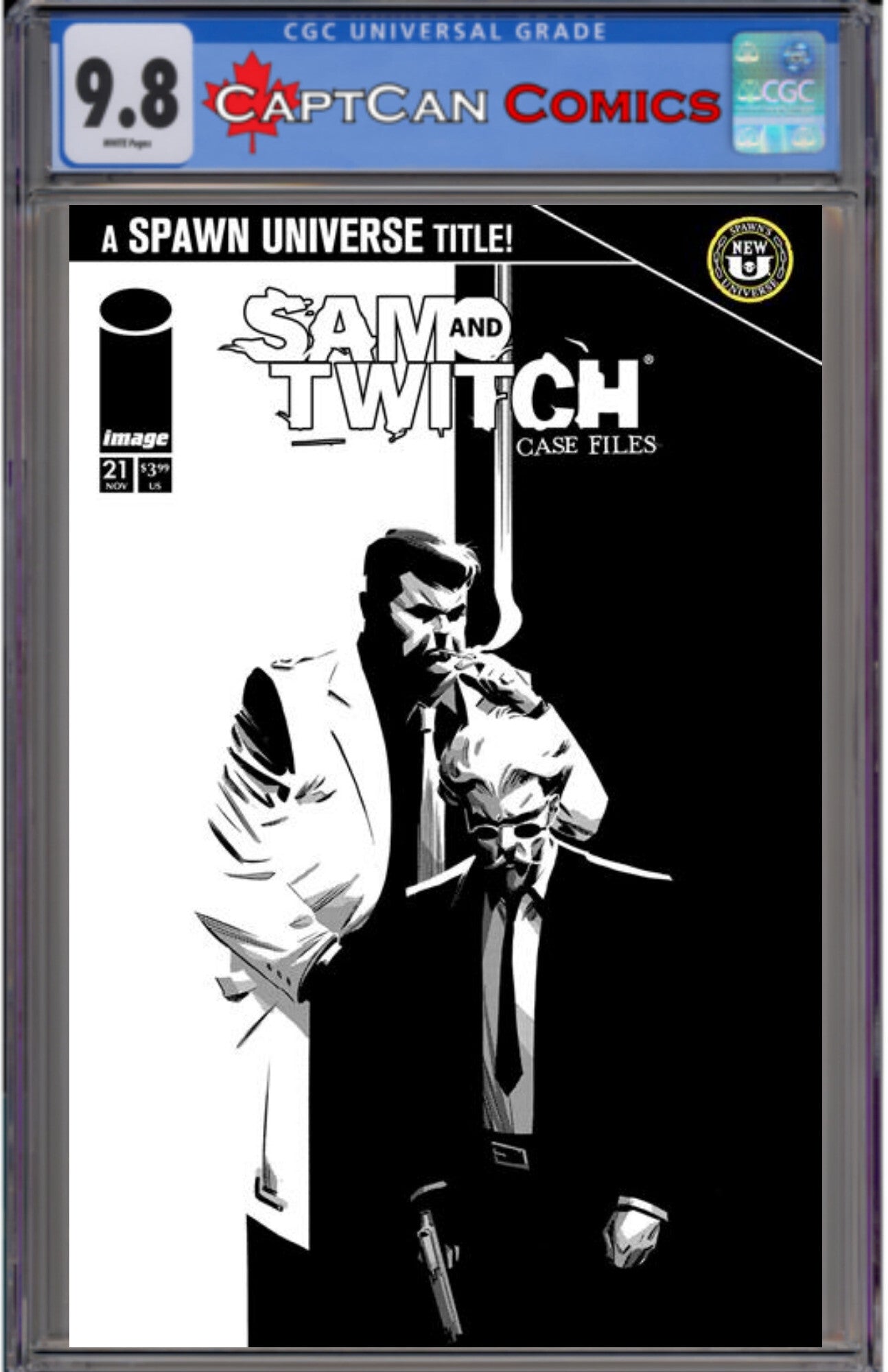 SPAWN SAM AND TWITCH CASE FILES #21 CVR B MARCO FAILLA VAR