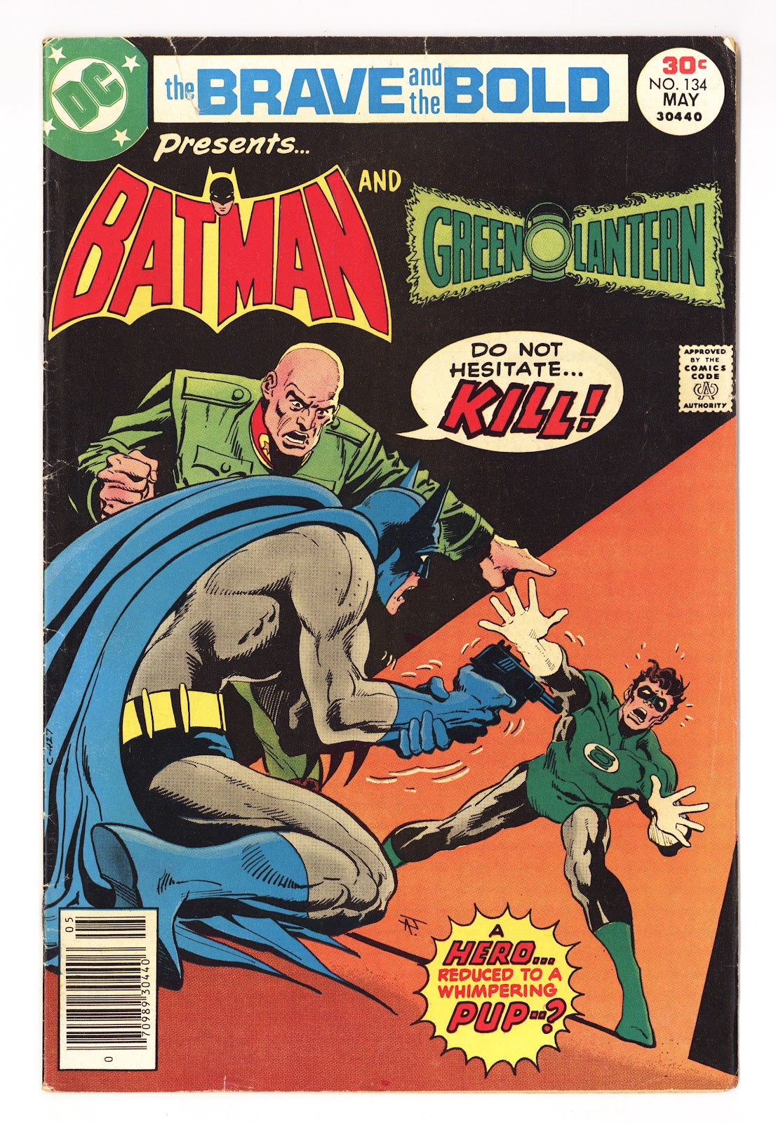 The Brave and the Bold Vol 1 134 Low Grade (1977) 