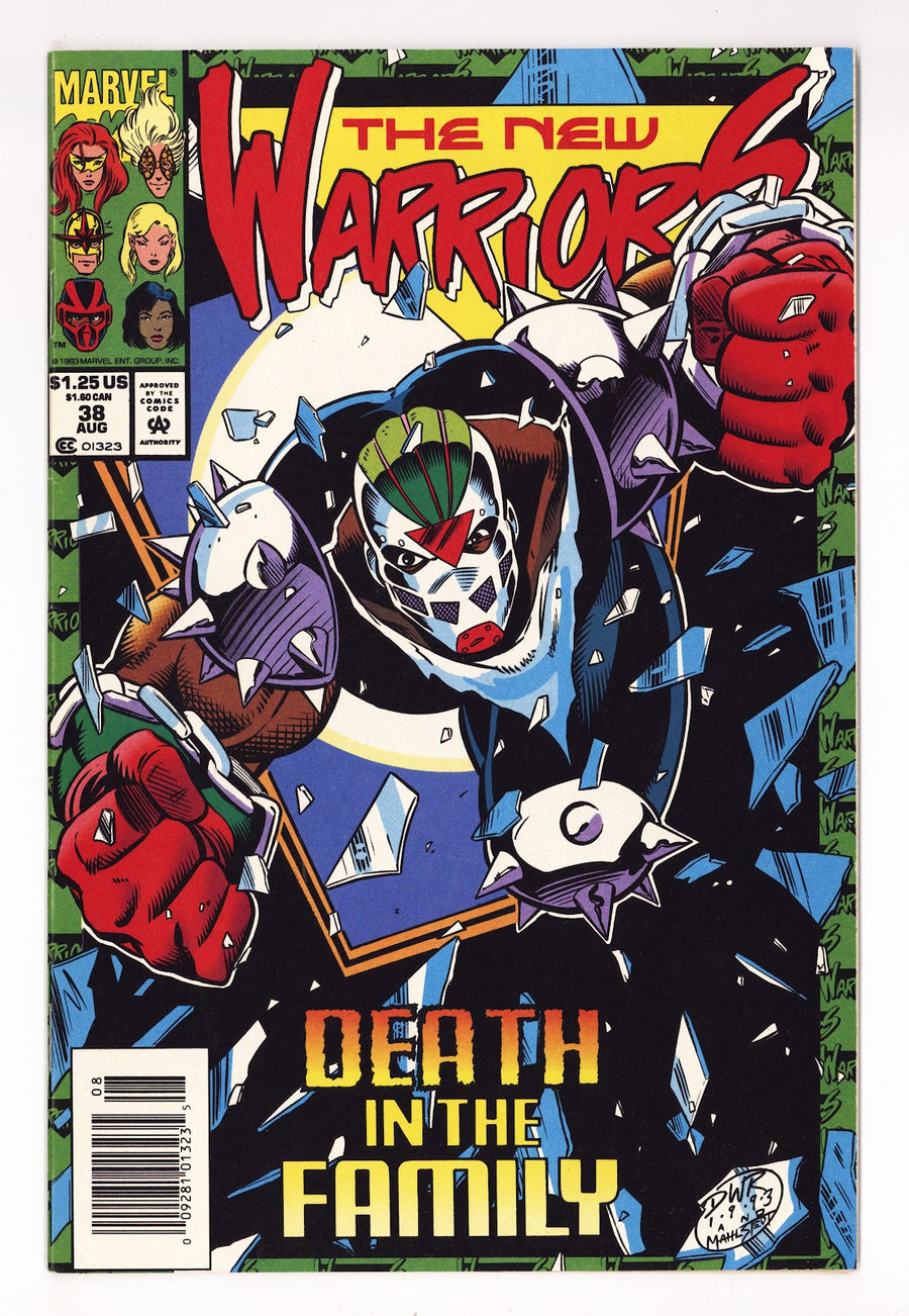 The New Warriors Vol 1 38 High Grade (1993) Newsstand 