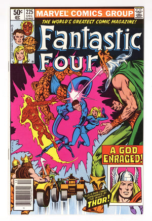 Fantastic Four Vol 1 225 High Grade (1980) Newsstand